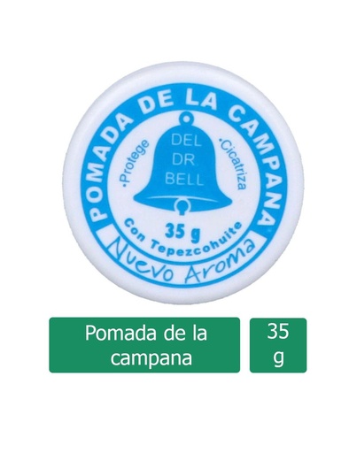 [650240019180] Pomada Campana Con Tepezcohuite 35 G 