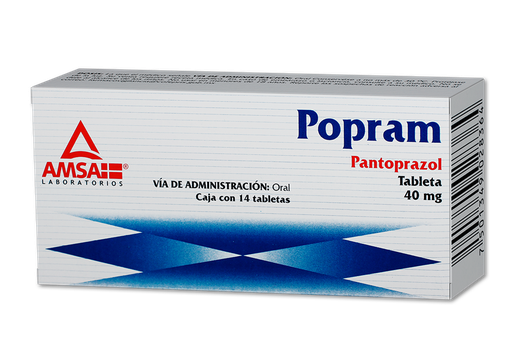 [7501349028364] Pantoprazol 40 Mg 14 Tabletas Genérico Amsa 