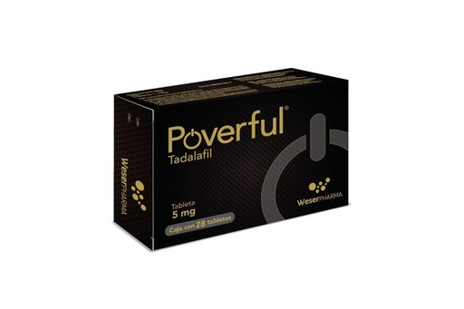 [7501300450401] Poverful 5 Mg 28 Tabletas 