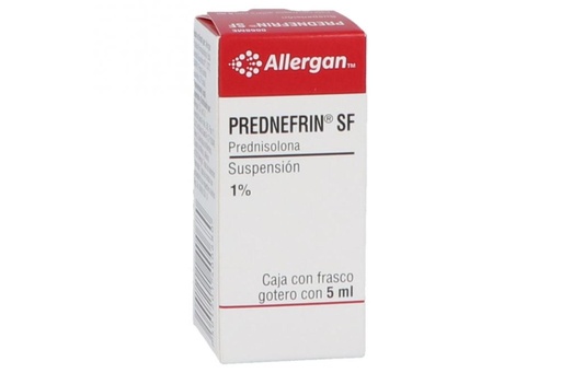 [7501201400680] Prednefrin 1 % Liquifilm 5 Ml 