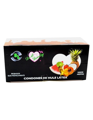 [7501128104951] Preservativo DL Cocktail Aromas 12 Carteras 3 Piezas 