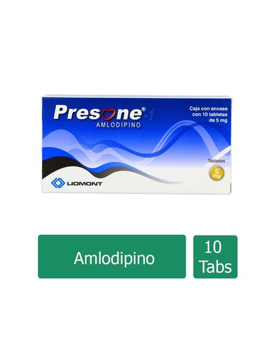 [7501299307519] Presone-1 5 Mg 10 Tabletas 