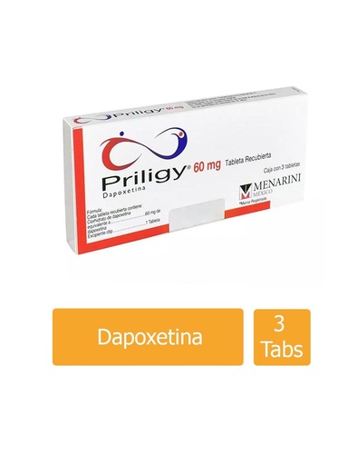 [7503013834011] Priligy 60 Mg 3 Tabletas Recubiertas 