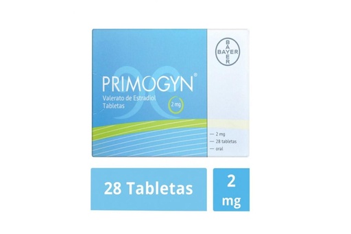 [7703331157025] Primogyn 2 Mg 28 Grageas 