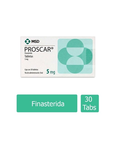 [7501326003766] Proscar 5 Mg 30 Grageas