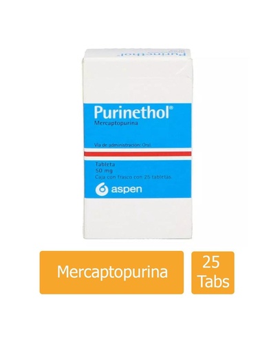 [7502253073013] Purinethol 50 Mg 25 Tabletas 