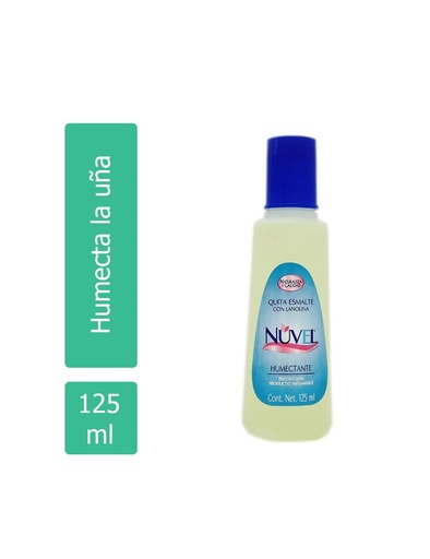 [7501082740011] Quita Esmalte Nuvel Humectante 125 Ml 