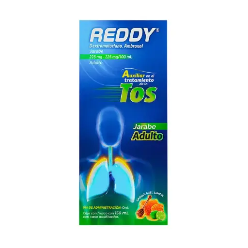 [7501125160622] Reddy 225 Mg/225 Mg Adult Jarabe 150 Ml 