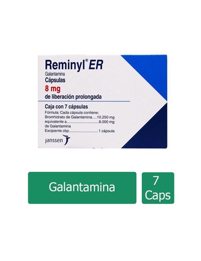 [7501109904549] Reminyl ER 8 Mg 7 Cápsulas 