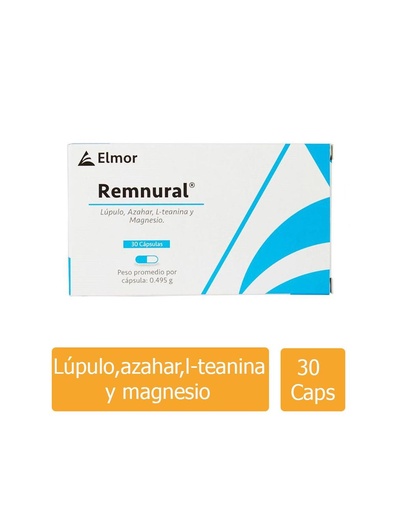 [7506429300040] Remnural Suplemento Alimenticio 30 Cápsulas 