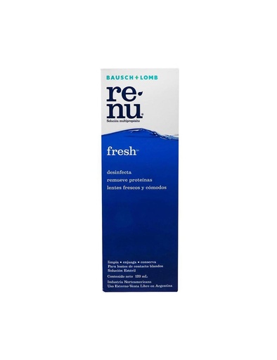 [310119033227] Renu Fresh Solución 120 Ml 