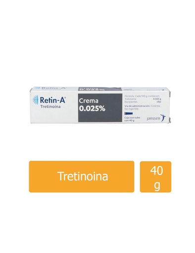 [7501100076078] Retin-A Crema 0.25 % 40 G 