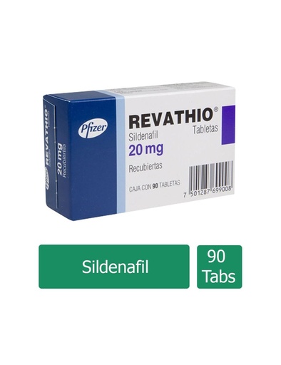 [7501287699008] Revathio 20 Mg 90 Tabletas 