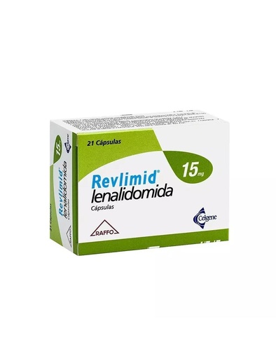 [7640133684499] Revlimid 15 Mg 21 Cápsulas 