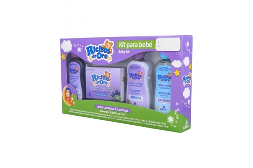 [7501022140543] Kit Ricitos De Oro Lavanda 4 Piezas 