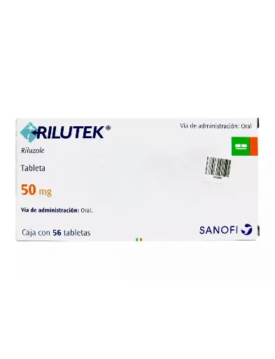 [7501165002784] Rilutek 50 Mg Caja Con 56 Tabletas