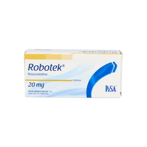 [7501125165269] Robotek 20 Mg 30 Tabletas 
