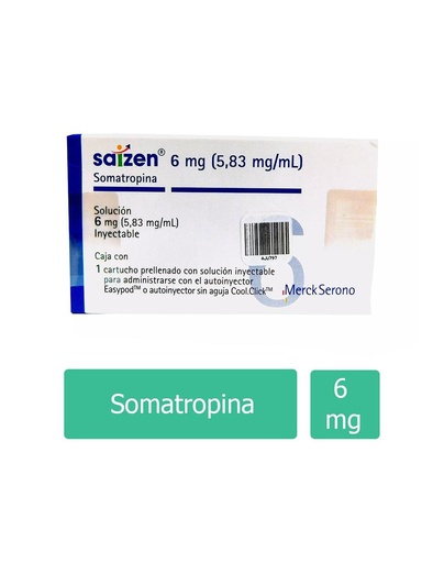 [4054839325274] Saizen 6 Mg Solución Inyectable 1 Ml 