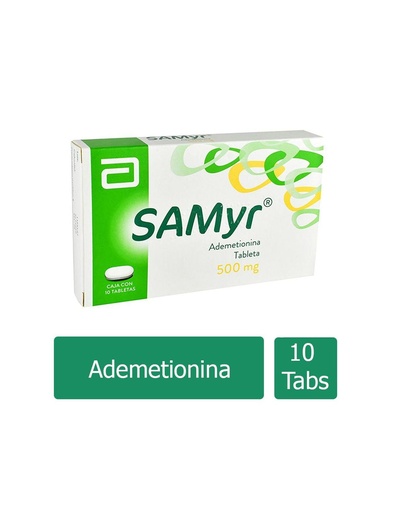 [7501285601447] Samyr 500 Mg 10 Tabletas 