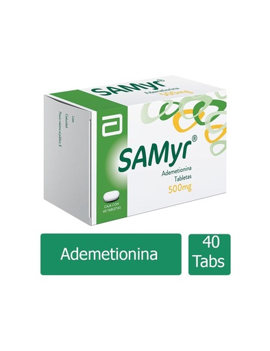 [7501033955969] Samyr 500 Mg 40 Tabletas 