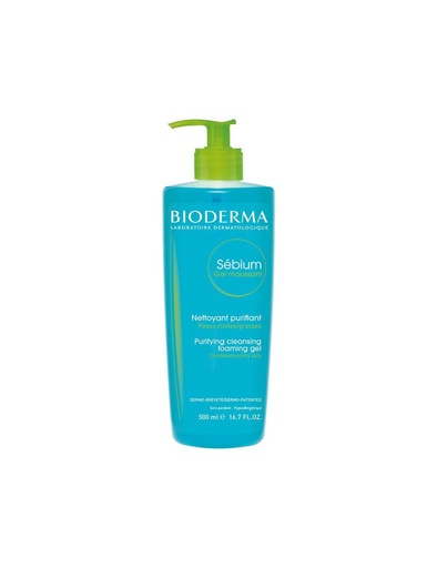 [3401399277092] Gel Limpiador Para Piel Mixta Bioderma Sébium 500 Ml 