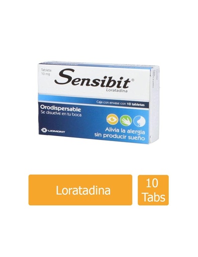 [7501299330074] Sensibit Oro Dispersable 10 Mg 10 Tabletas 