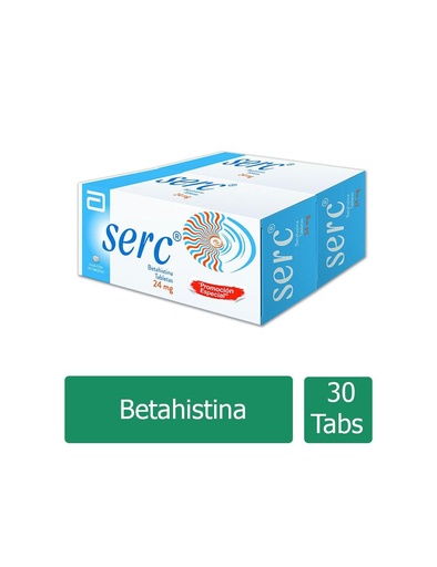 [7501033959165] Serc 24 Mg 30 Tabletas Dúo Pack 