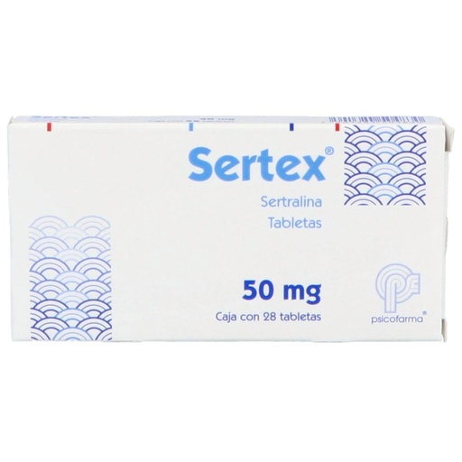 [7501384504830] Sertex 50 Mg 28 Tabletas 