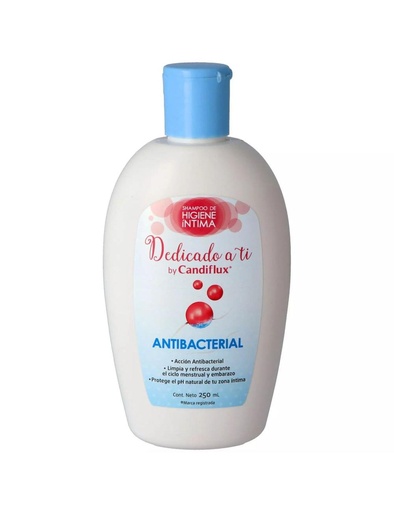 [7501299309124] Candiflux Shampoo Íntimo Antibacterial Tapa 250 Ml 