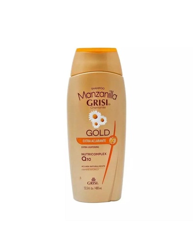 [37836032837] Shampoo Grisi Manzanilla Gold Extra Aclarante 400 Ml 