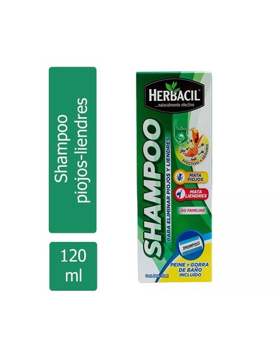 [714706910074] Shampoo Herbacil Piojos Y Liendres 120 Ml 