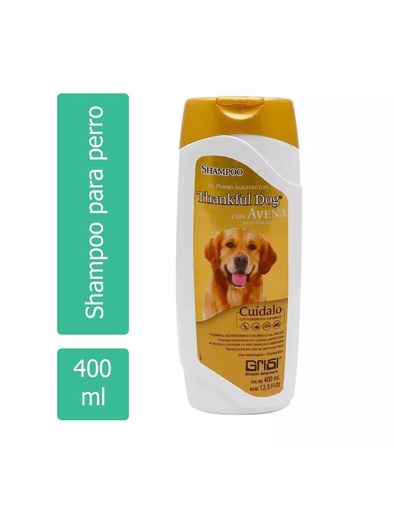 [37836084508] Shampoo Grisi Perro Agradecido Avena 400 Ml 