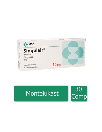 [7502241940945] Singulair 10 Mg 30 Comprimidos 