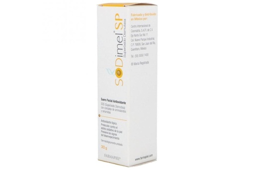 [7502002461061] Sodimel SP Suero Facial Antioxidante 30 G 