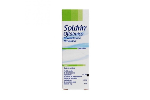 [7501125109935] Soldrin Oftálmico 1/3.5 Mg Gotas 10 Ml 