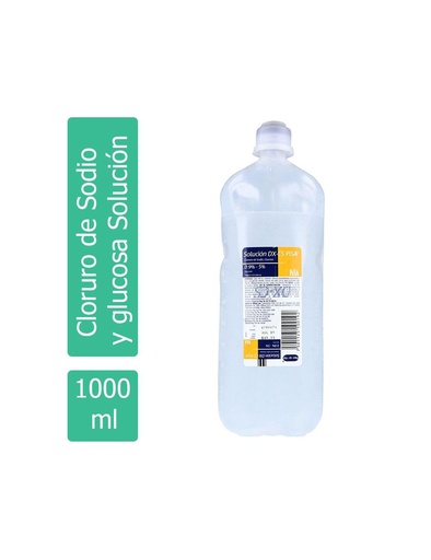 [7501125100192] Glucosa 9% Cloruro Sodio Dx-Cs Plástico 1 Lt 