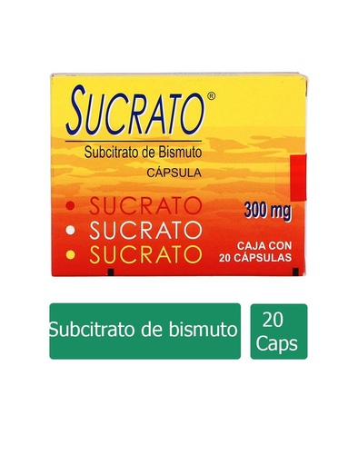 [7501089810229] Sucrato 300 Mg 20 Cápsulas 