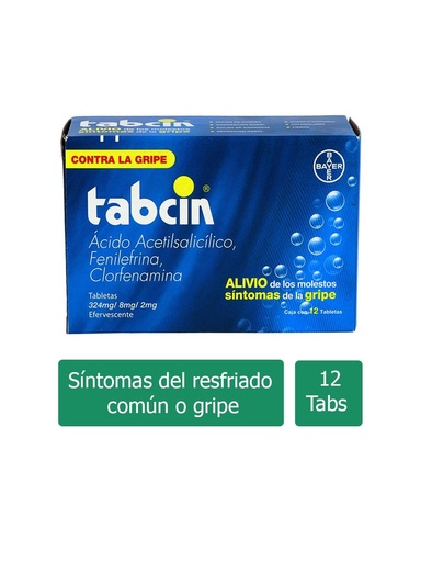 [7501008485316] Tabcin 12 Tabletas 