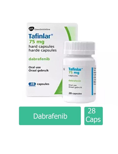 [7501043100373] Tafinlar 75 Mg 28 Cápsulas 