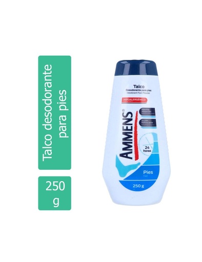 [7502221182198] Talco Ammens Pies 250 G 
