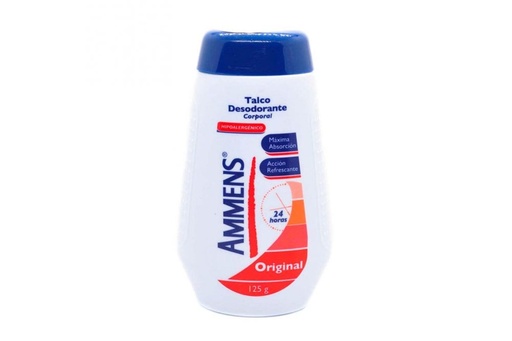 [7502221182143] Talco Ammens Original 125 G 