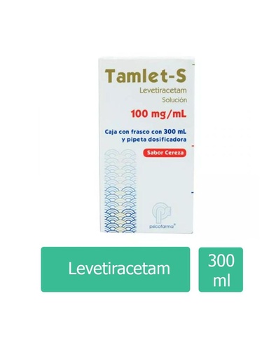 [7501384545635] Tamlet S 100 Mg Cereza Solución 300 Ml 