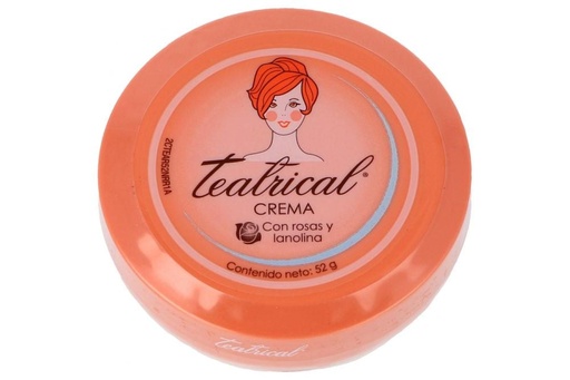 [650240013898] Crema Teatrical Lanolina-Rosas 52 G 