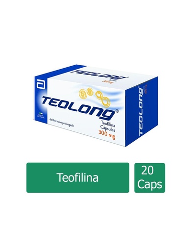 [7501285600358] Teolong 300 Mg 20 Cápsulas 