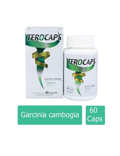 [7501293202186] Terocaps 500 Mg 60 Cápsulas 