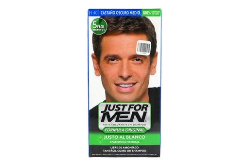 [7501080111172] Tinte Just For Men Shampoo Castaño Oscuro 60 Ml 