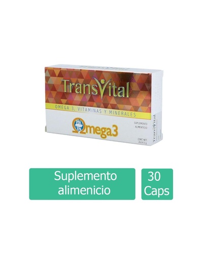 [7502235760122] Transvital Caja Con 30 Cápsulas