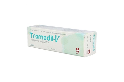 [7501300420572] Tromodil-V 62.5/100 Mg Crema Vaginal 43 G 
