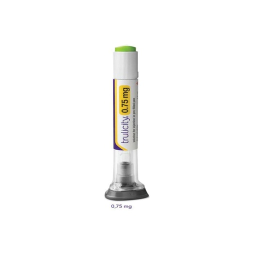 [7501082243406] Trulicity 0.75 Mg/0.5 Ml Solución Inyectable 2 Plumas Precargadas 