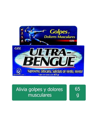 [650240010460] Ultra Bengue Gel Tubo 65 G 